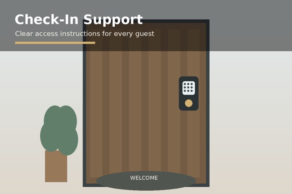Airbnb check-in support for Vancouver short-term rental guests