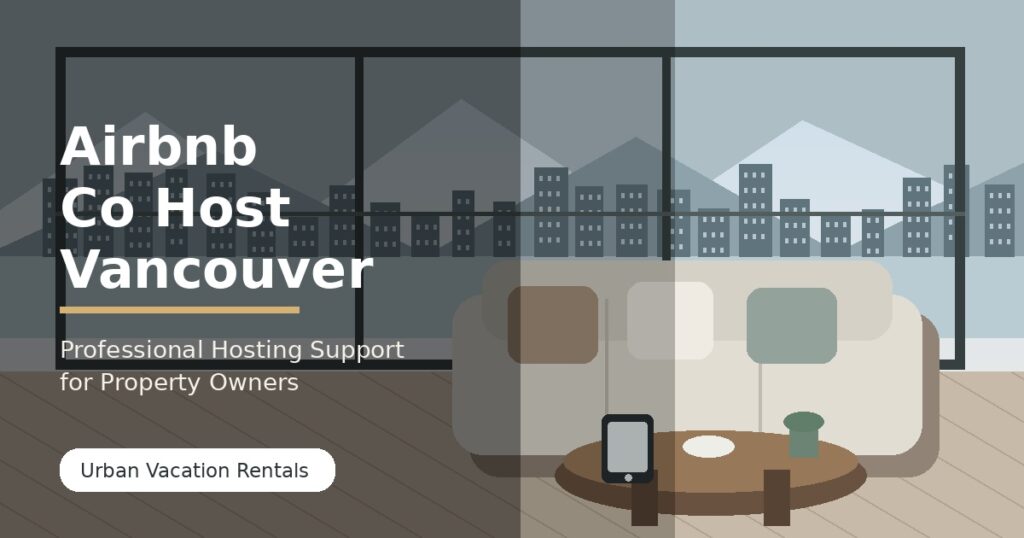 Airbnb co host Vancouver service for short-term rental property owners