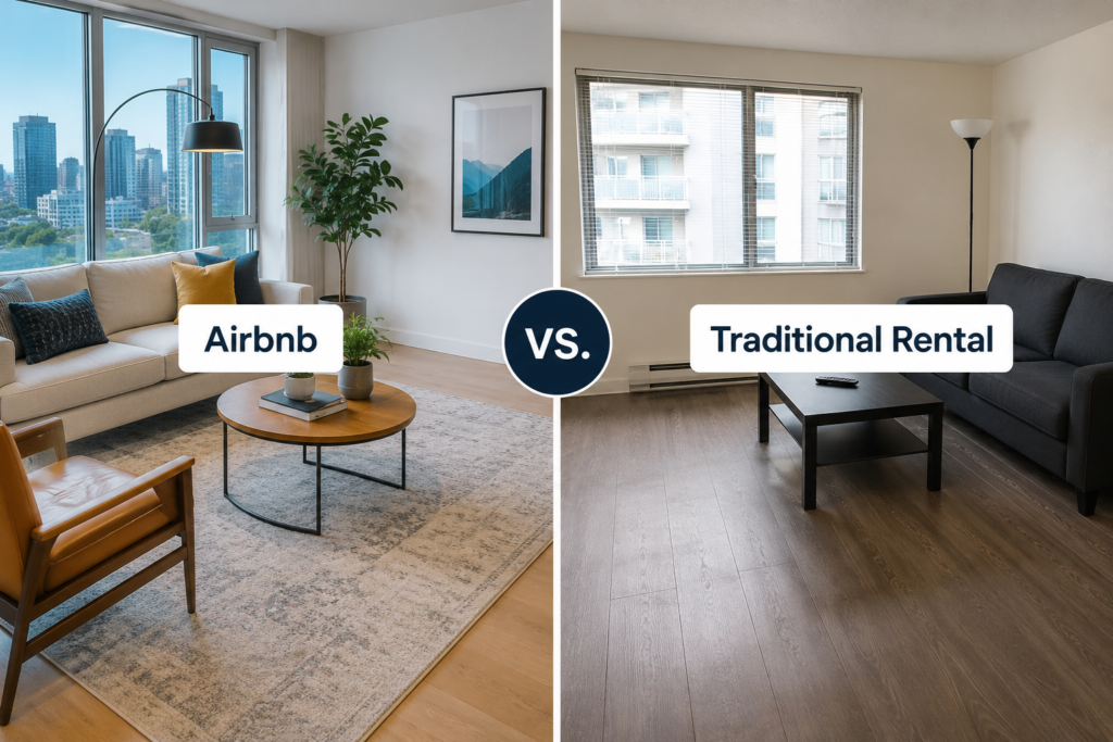 Rental vs Airbnb in Vancouver comparison for property owners